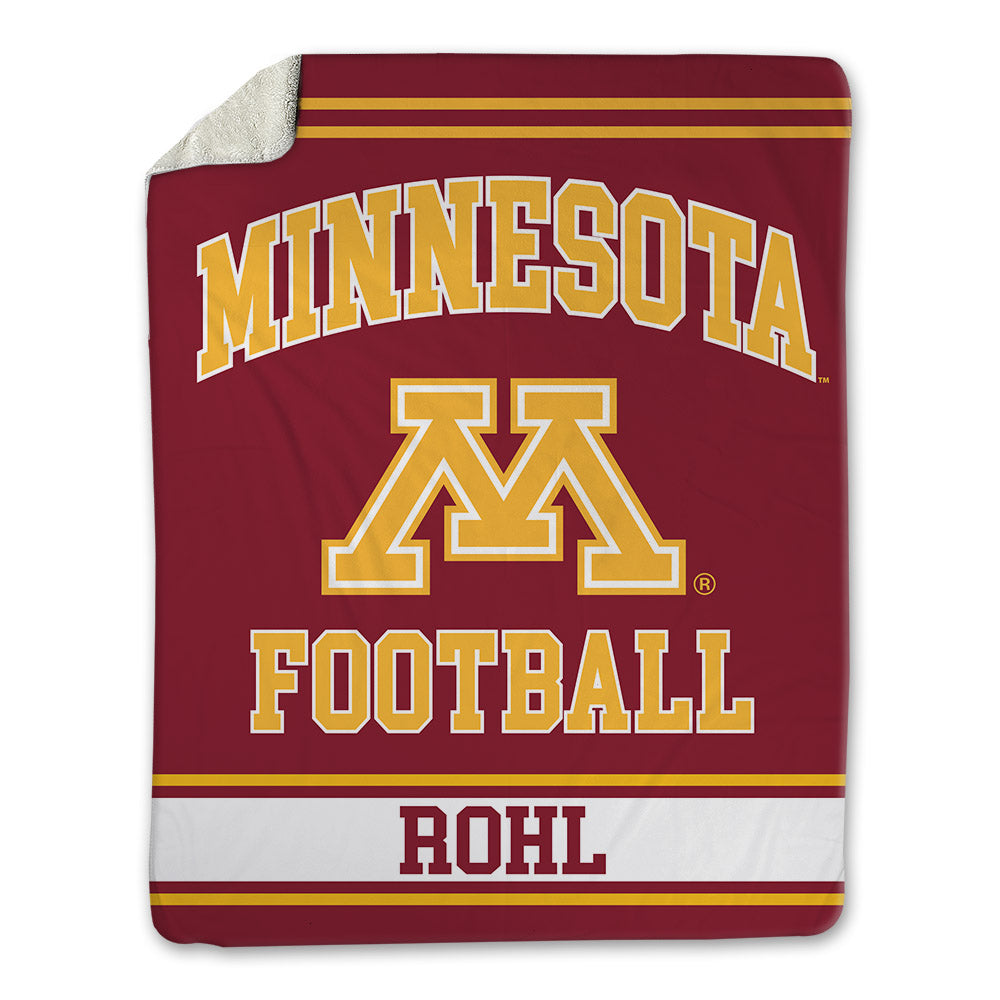 Minnesota - NCAA Football : George Rohl - Blanket-0