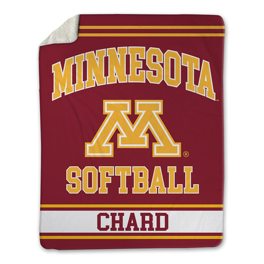Minnesota - NCAA Softball : Cameron Chard - Blanket-0
