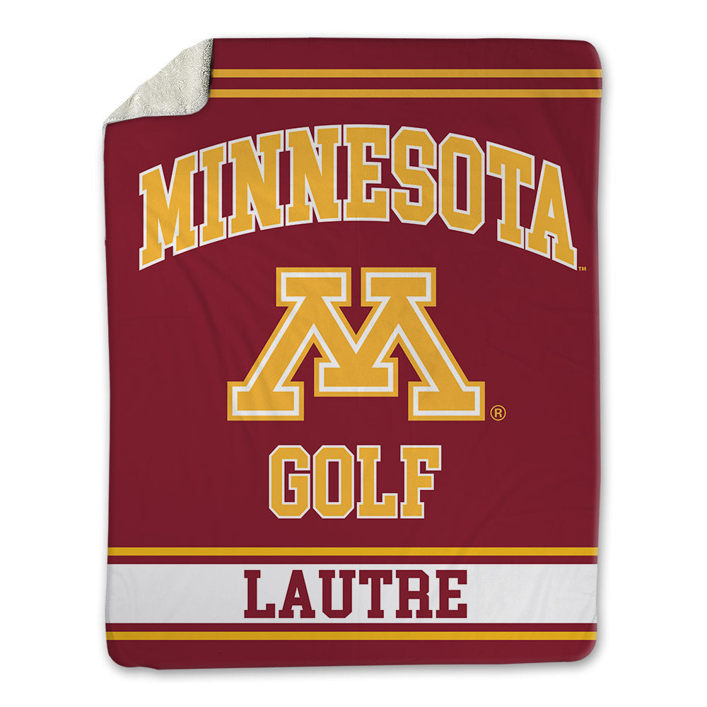 Minnesota - NCAA Women's Golf : Nicky Zoe Lautre - Blanket-0