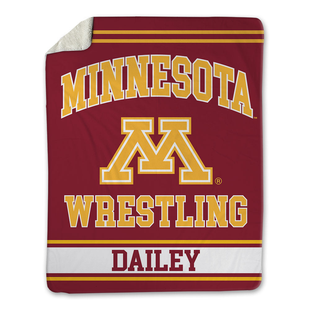 Minnesota - NCAA Wrestling : Silas Dailey - Blanket-0