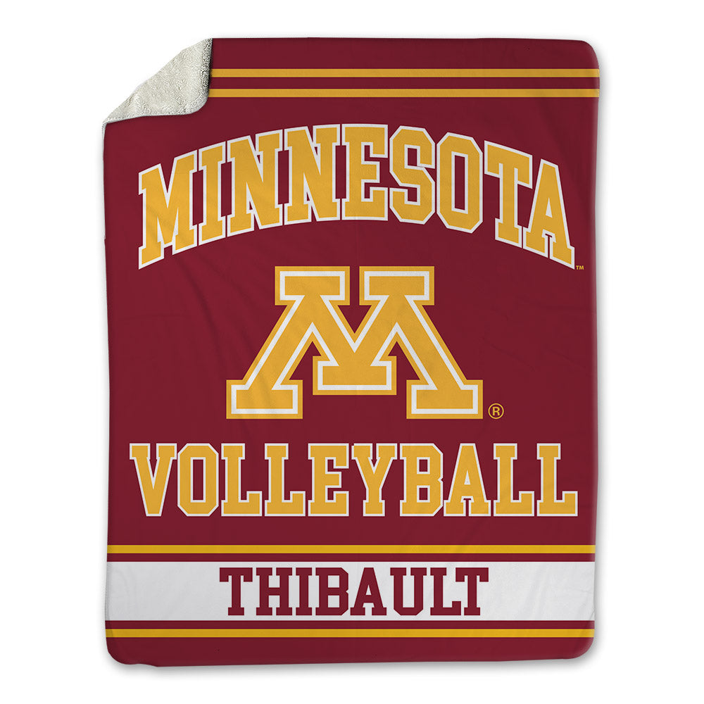 Minnesota - NCAA Women's Volleyball : Kate Thibault - Blanket-0