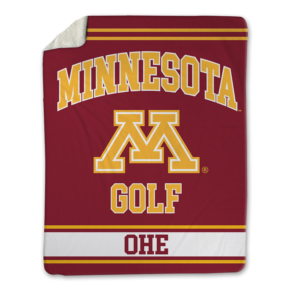 Minnesota - NCAA Men's Golf : Torger Ohe - Blanket-0