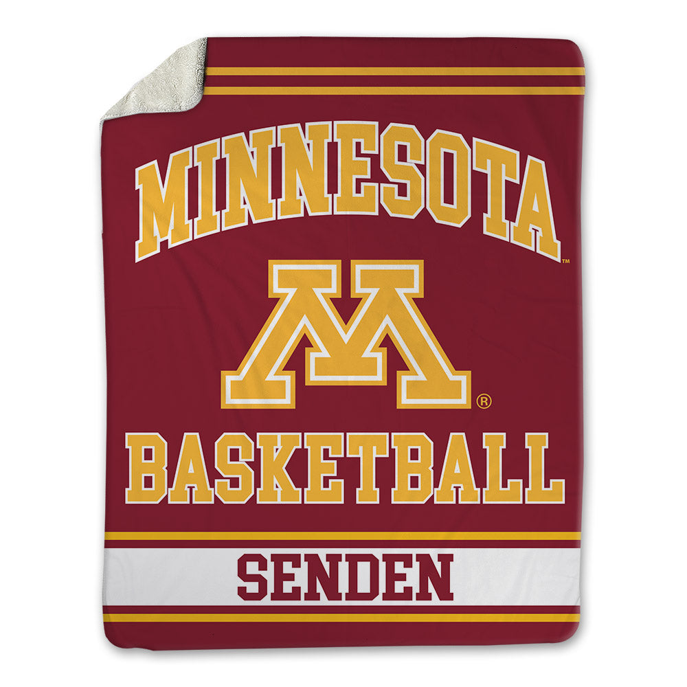 Minnesota - NCAA Women's Basketball : Brynn Senden - Blanket-0