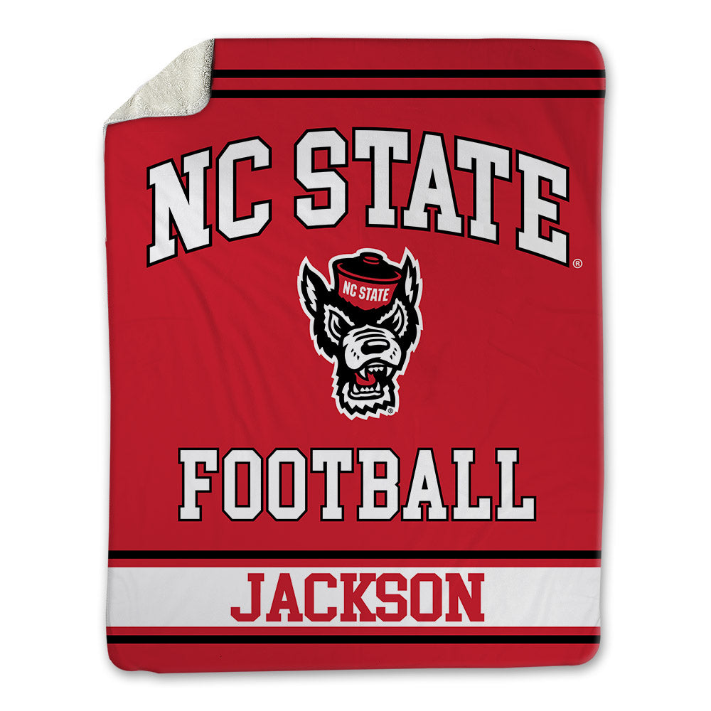 NC State - NCAA Football : Hunter Jackson - Blanket-0