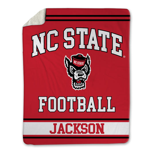 NC State - NCAA Football : Hunter Jackson - Blanket-0