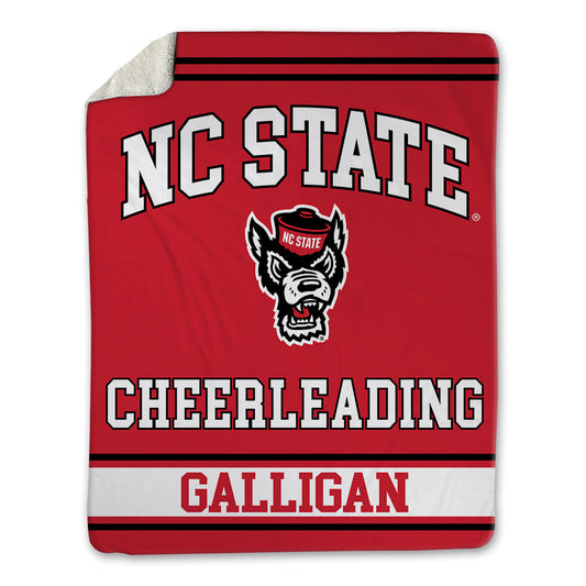 NC State - NCAA Cheerleading : Emily Galligan - Blanket-0