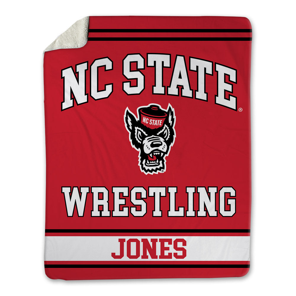 NC State - NCAA Wrestling : George Jones - Blanket-0