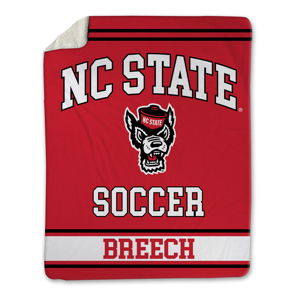 NC State - NCAA Women's Soccer : Ellie Breech - Blanket-0