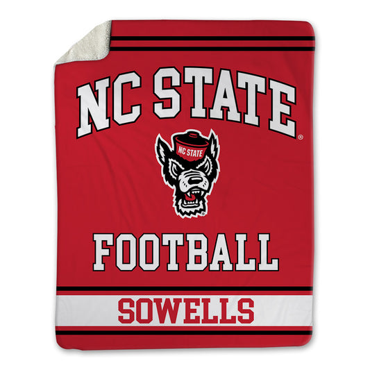 NC State - NCAA Football : Isaac Sowells - Blanket-0