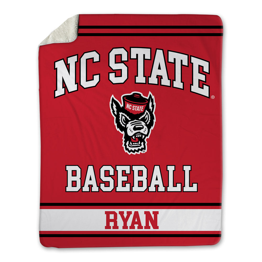 NC State - NCAA Baseball : Mikey Ryan - Blanket-0