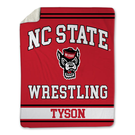 NC State - NCAA Wrestling : Marcus Tyson - Blanket-0