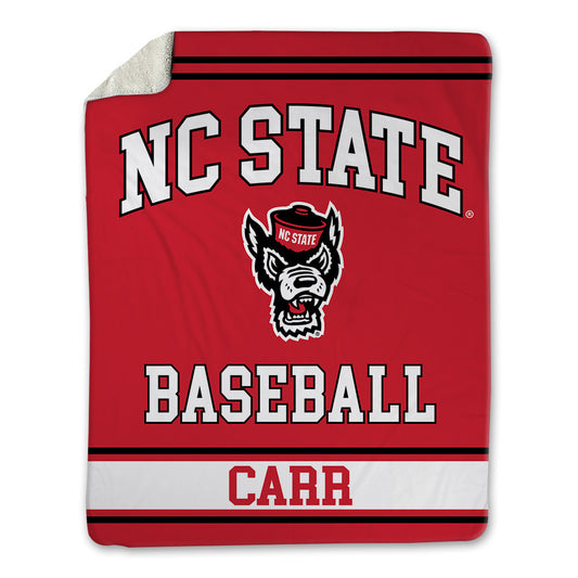 NC State - NCAA Baseball : Landon Carr - Blanket-0