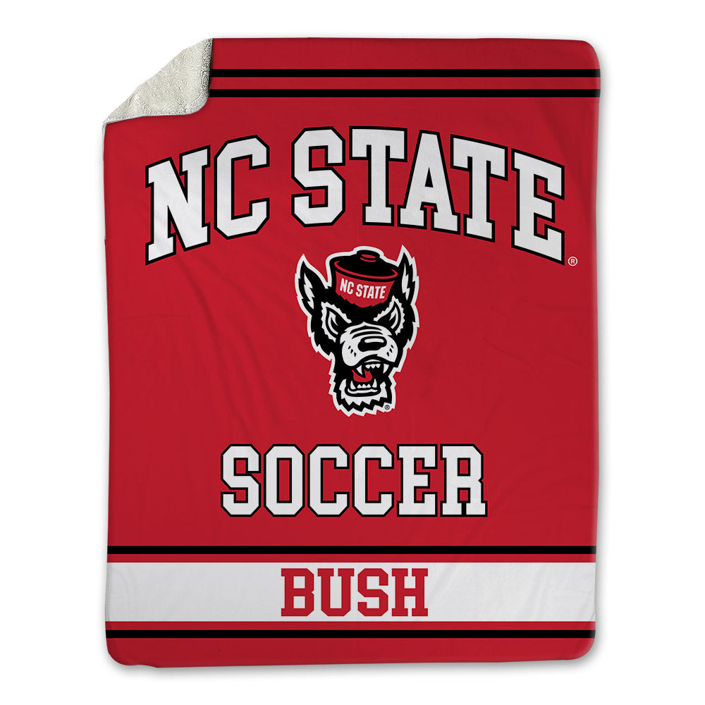 NC State - NCAA Men's Soccer : Austin Bush - Blanket-0