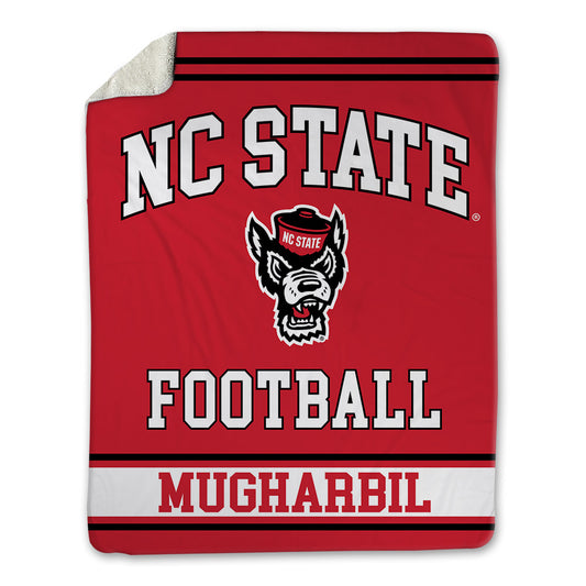NC State - NCAA Football : Yousef Mugharbil - Blanket-0