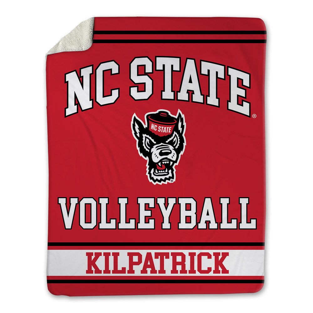 NC State - NCAA Women's Volleyball : Kate Kilpatrick - Blanket-0