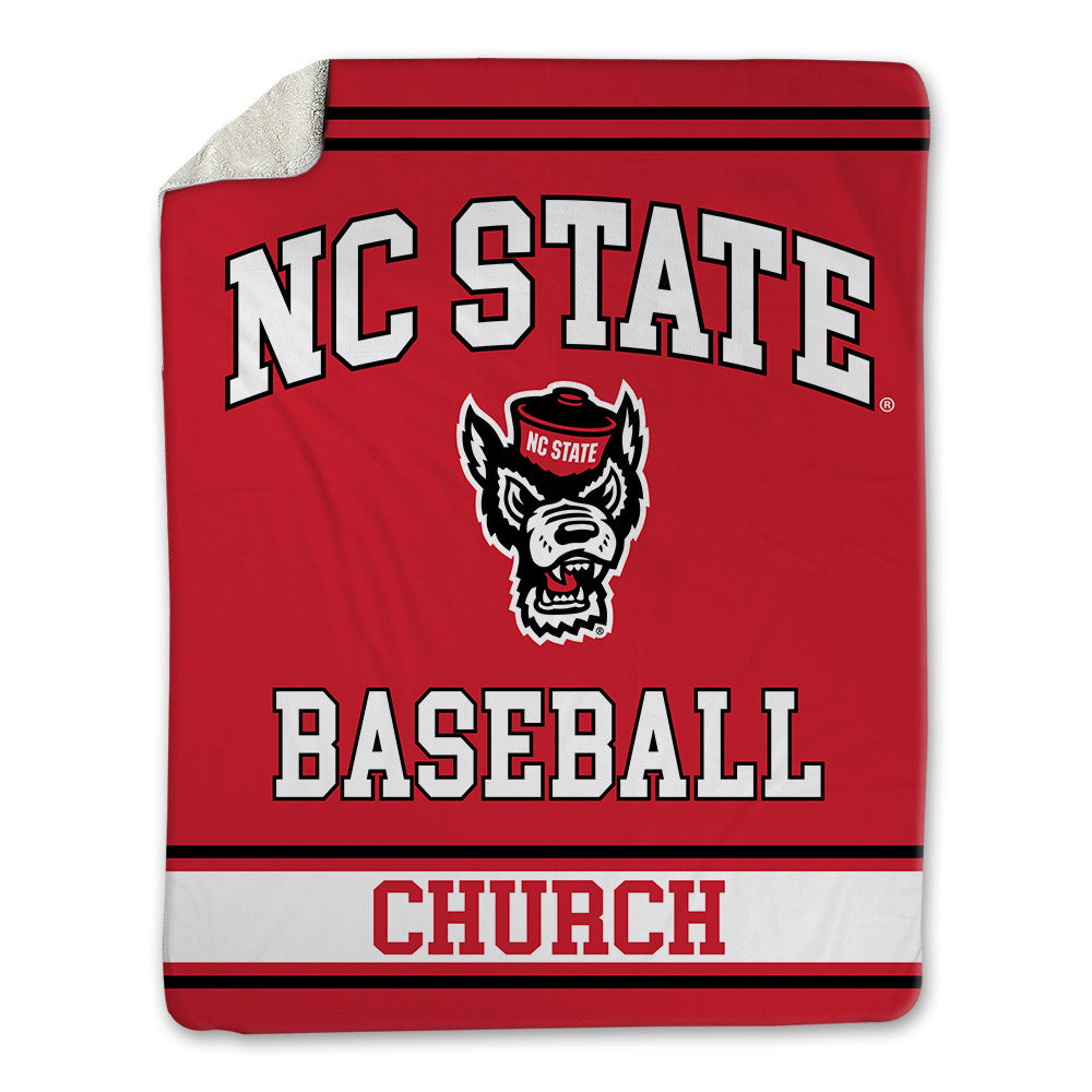 NC State - NCAA Baseball : Landon Church - Blanket-0