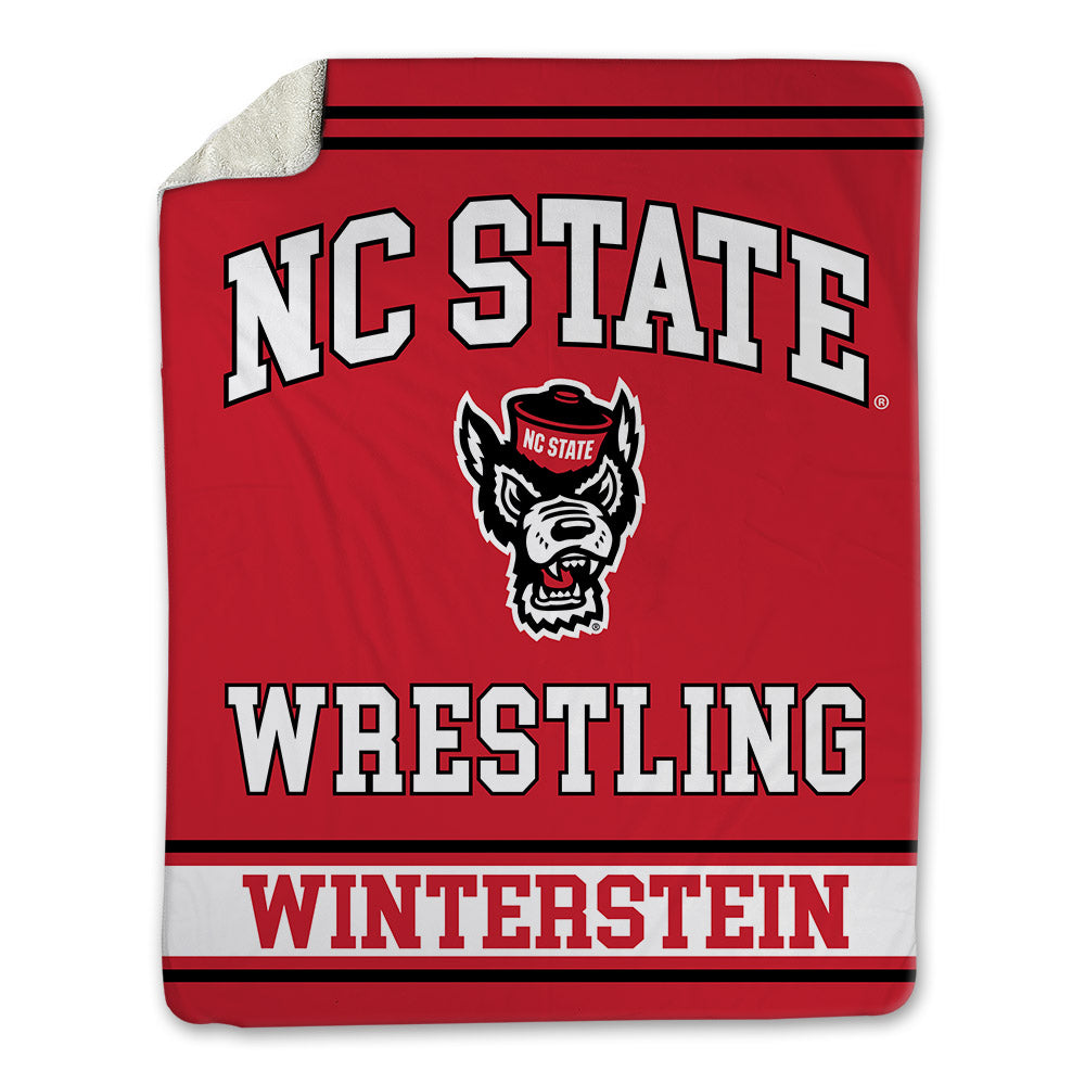 NC State - NCAA Wrestling : Pete Winterstein - Blanket-0