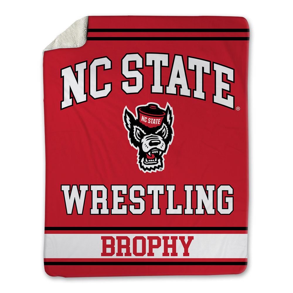 NC State - NCAA Wrestling : Patrick Brophy - Blanket-0