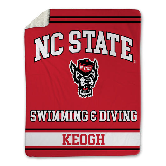 NC State - NCAA Men's Swimming & Diving : Gavin Keogh - Blanket-0