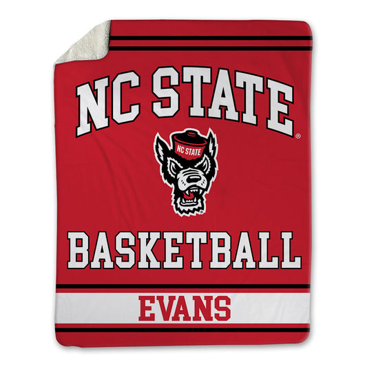 NC State - NCAA Men's Basketball : Kyle Evans - Blanket-0