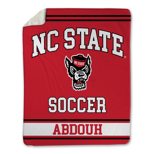 NC State - NCAA Men's Soccer : Adam Abdouh - Blanket-0