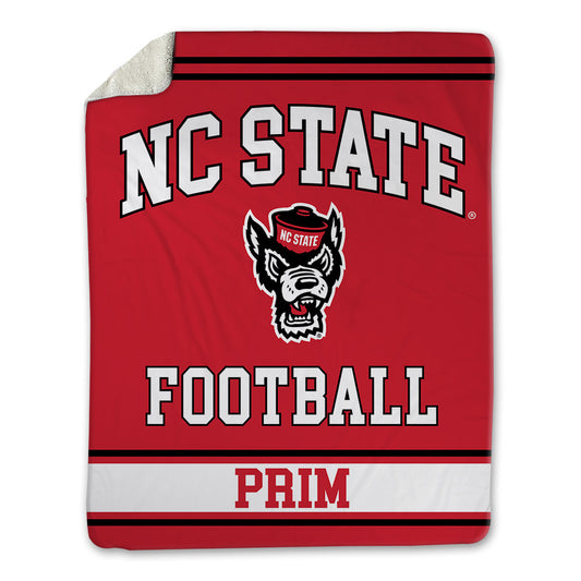 NC State - NCAA Football : AJ Prim - Blanket-0