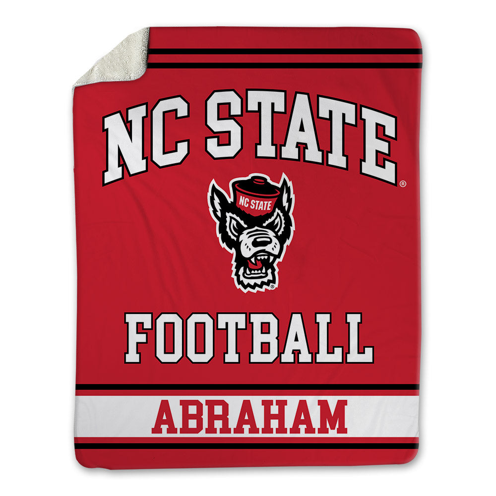 NC State - NCAA Football : Omarian Abraham - Blanket-0