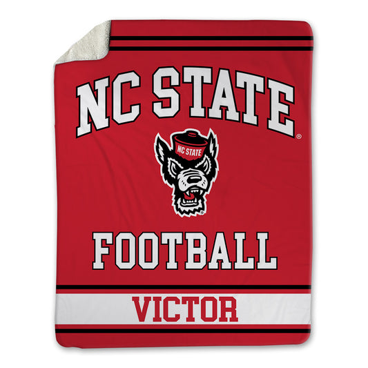 NC State - NCAA Football : Josiah Victor - Blanket-0