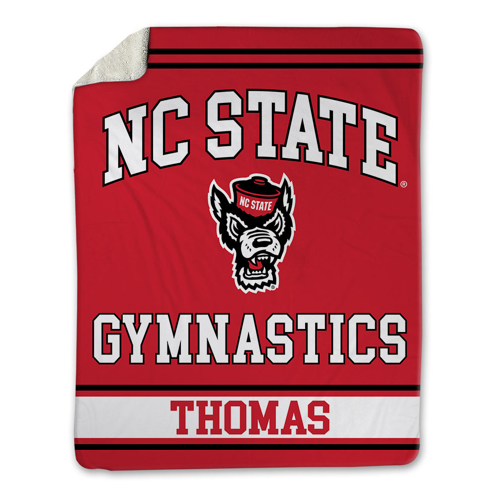 NC State - NCAA Women's Gymnastics : Syniya Thomas - Blanket-0