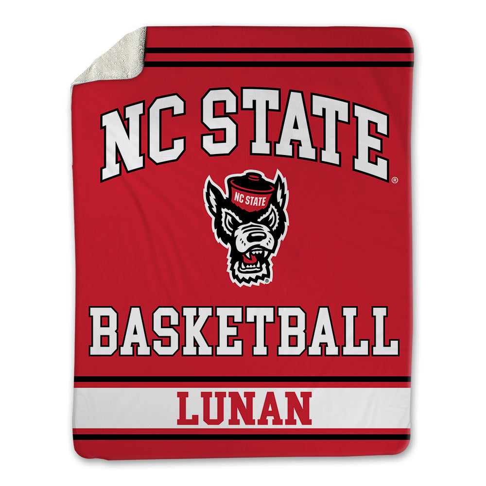 NC State - NCAA Women's Basketball : Kyshe Lunan - Blanket-0