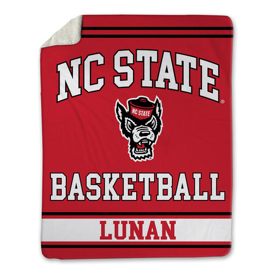 NC State - NCAA Women's Basketball : Kyshe Lunan - Blanket-0