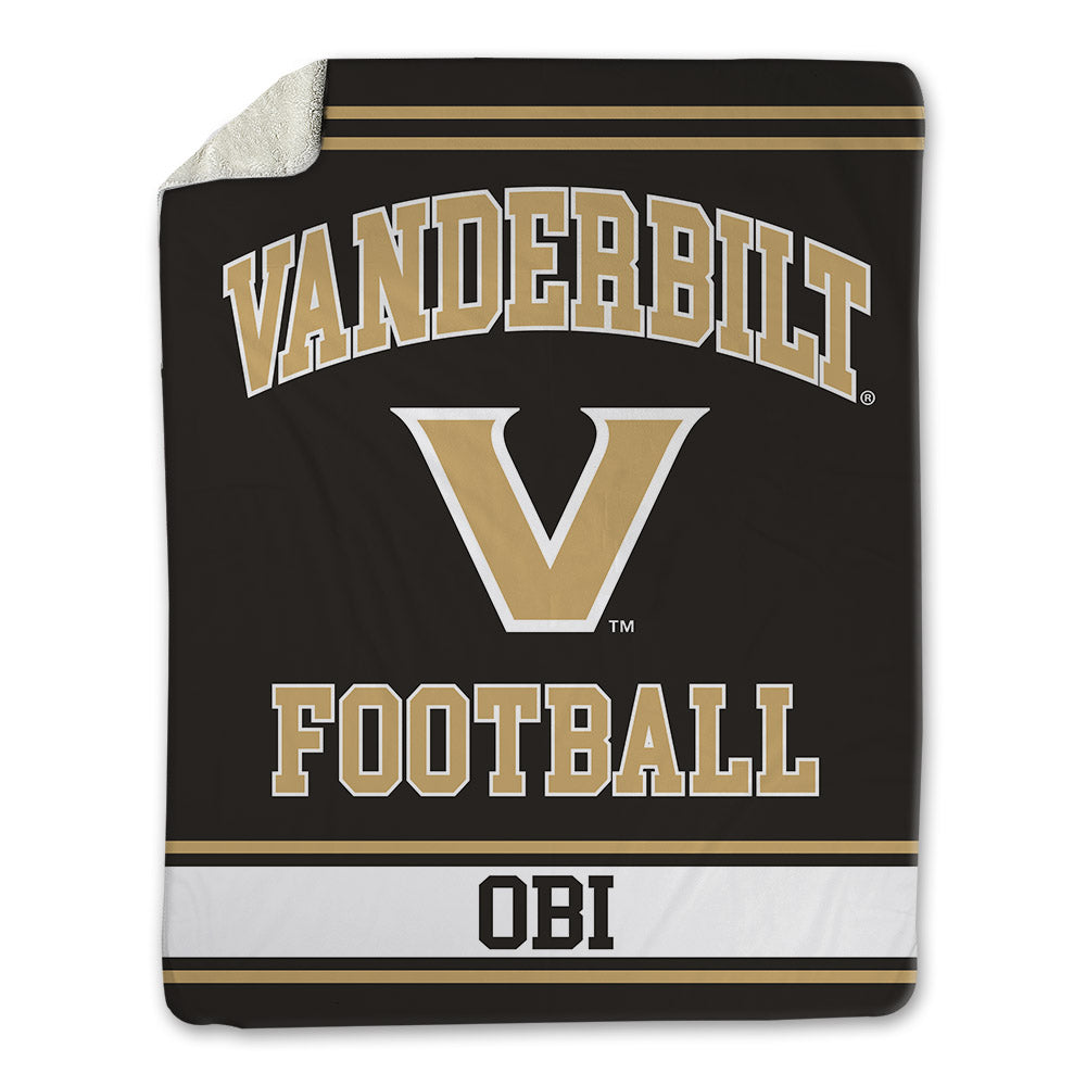 Vanderbilt - NCAA Football : Kene Obi - Blanket-0