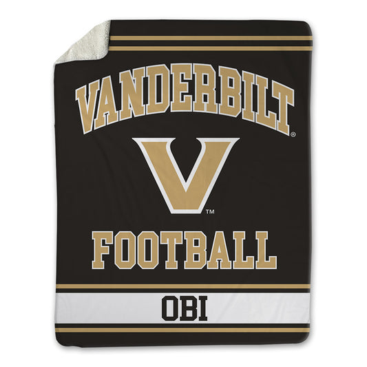 Vanderbilt - NCAA Football : Kene Obi - Blanket-0