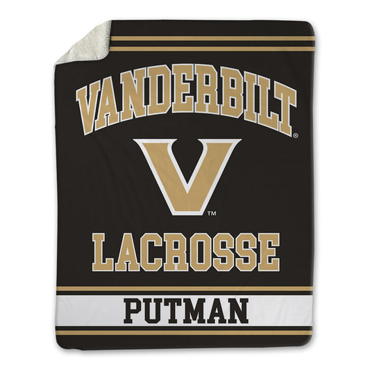Vanderbilt - NCAA Women's Lacrosse : Gabby Putman - Blanket-0