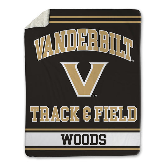 Vanderbilt - NCAA Women's Track & Field : Kylah Woods - Blanket-0