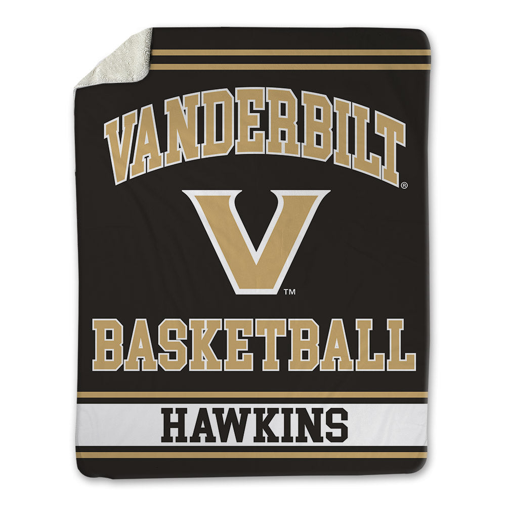 Vanderbilt - NCAA Men's Basketball : Mav Hawkins - Blanket-0