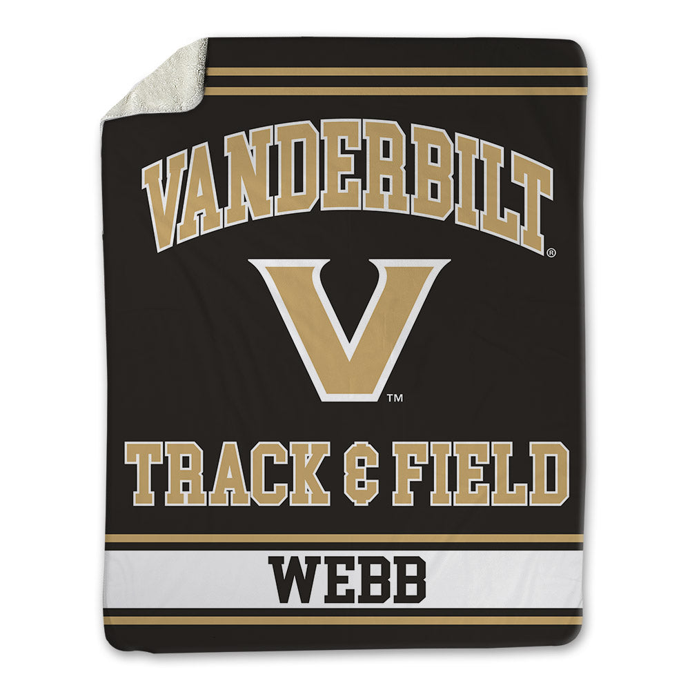 Vanderbilt - NCAA Women's Track & Field : Khari Webb - Blanket-0