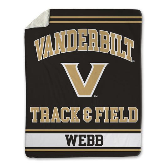 Vanderbilt - NCAA Women's Track & Field : Khari Webb - Blanket-0