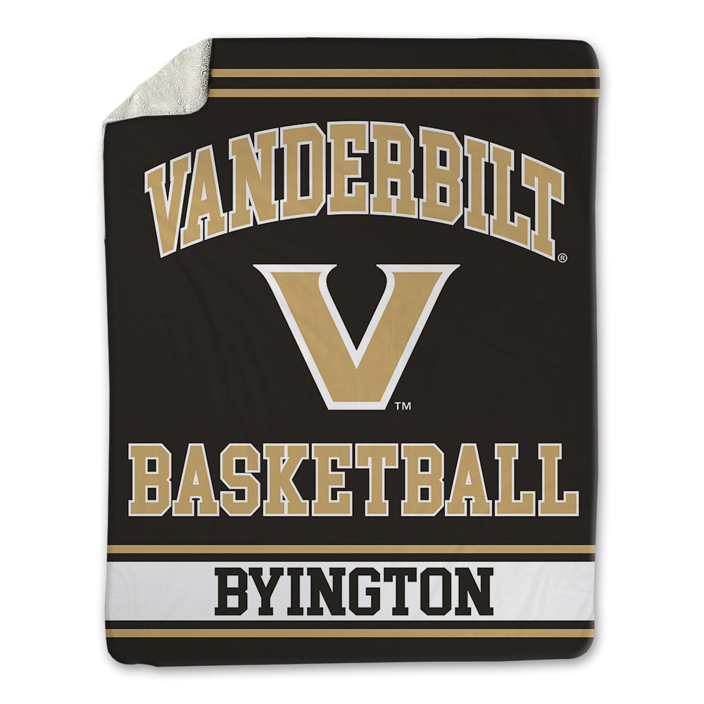 Vanderbilt - NCAA Men's Basketball : Chase Byington - Blanket-0