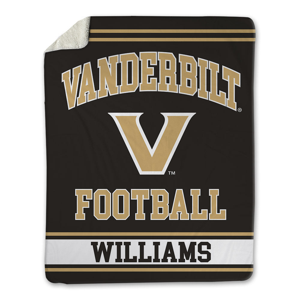 Vanderbilt - NCAA Football : CJ Williams - Blanket-0