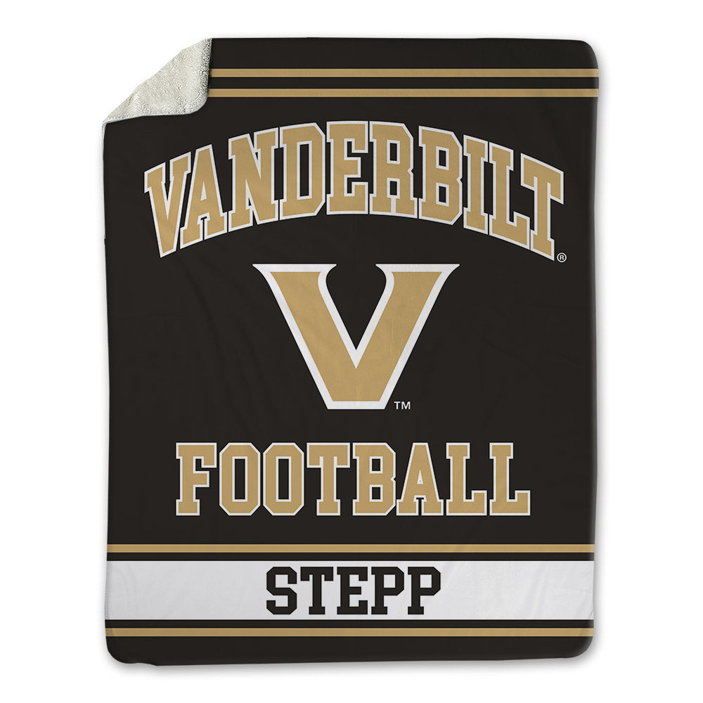 Vanderbilt - NCAA Football : Cameron Stepp - Blanket-0
