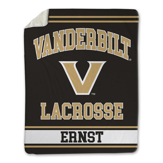 Vanderbilt - NCAA Women's Lacrosse : Katherine Ernst - Blanket-0