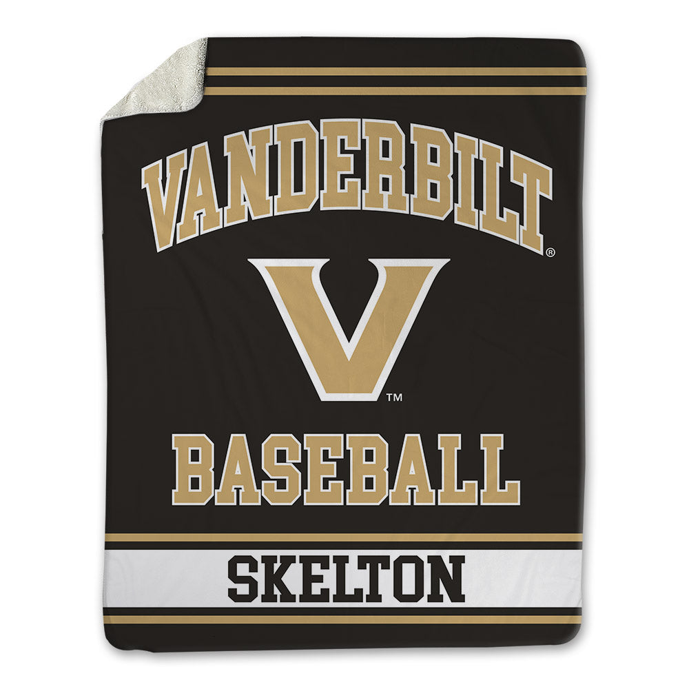 Vanderbilt - NCAA Baseball : Gunner Skelton - Blanket-0