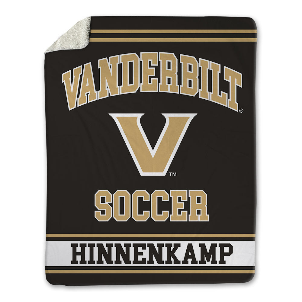 Vanderbilt - NCAA Women's Soccer : Megan Hinnenkamp - Blanket-0