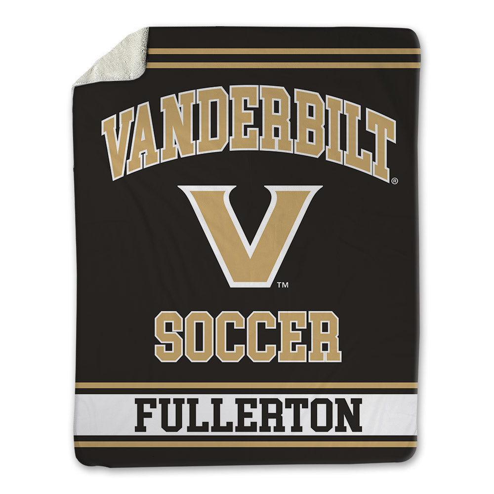 Vanderbilt - NCAA Women's Soccer : Melania Fullerton - Blanket-0