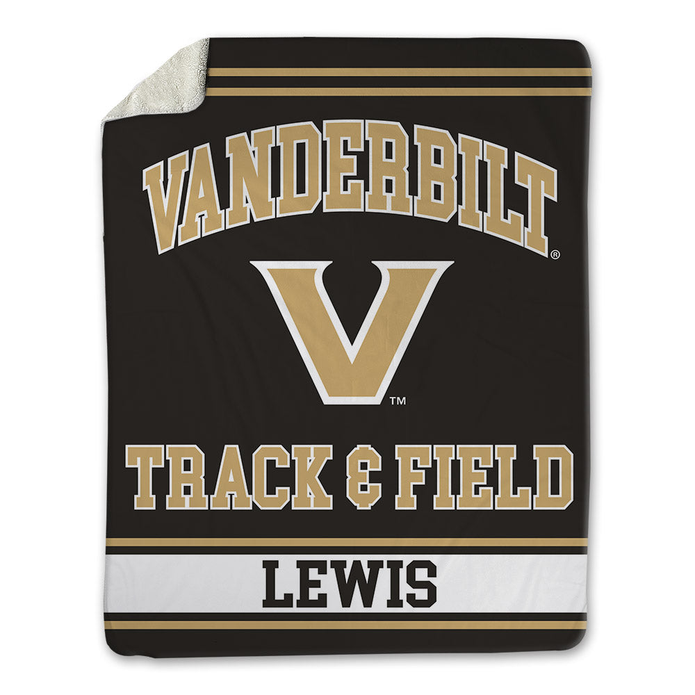 Vanderbilt - NCAA Women's Track & Field : Ashtyn Lewis - Blanket-0