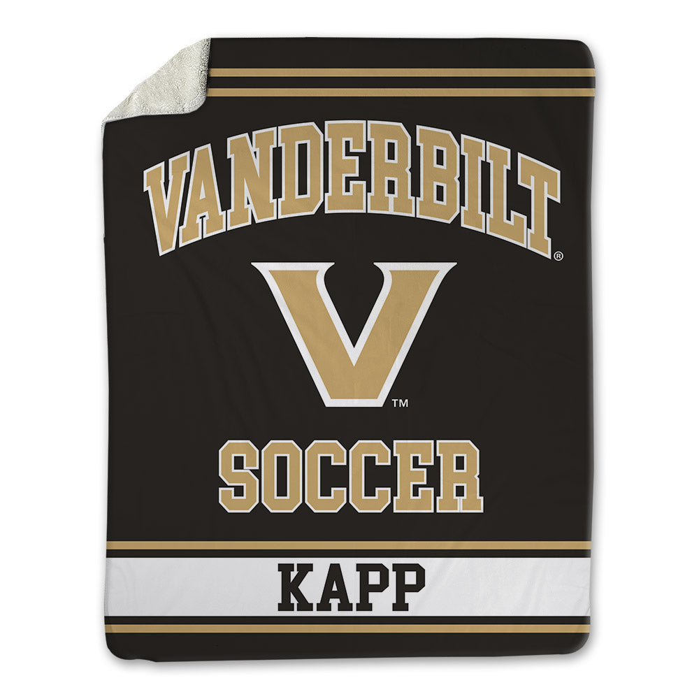 Vanderbilt - NCAA Women's Soccer : Micah Kapp - Blanket-0