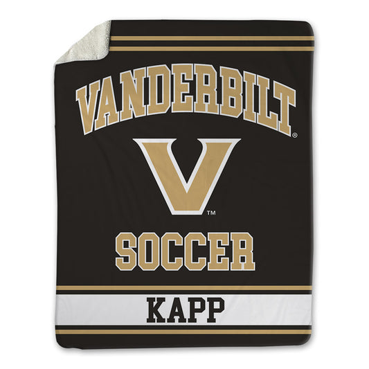 Vanderbilt - NCAA Women's Soccer : Micah Kapp - Blanket-0