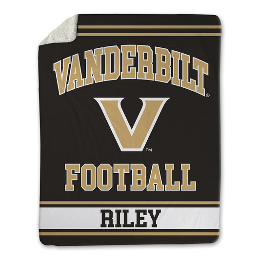 Vanderbilt - NCAA Football : Palmer Riley - Blanket-0