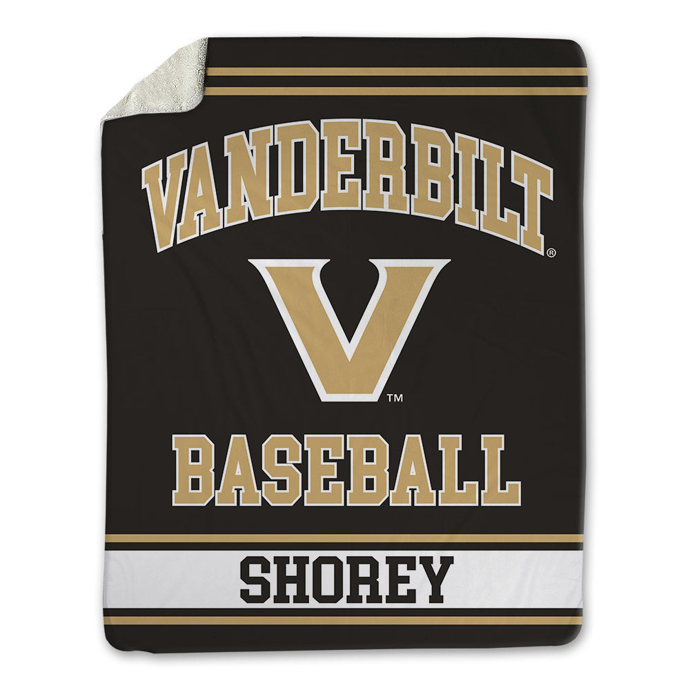 Vanderbilt - NCAA Baseball : Matthew Shorey - Blanket-0